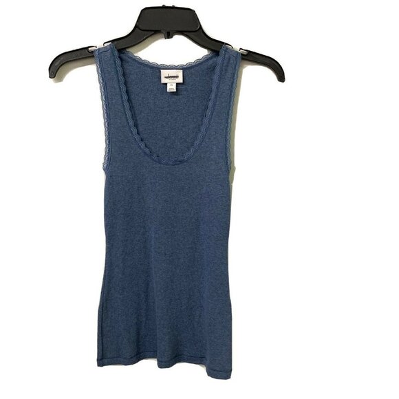 Jenni Intimates Blue Sleep Tank Top - Picture 1 of 4